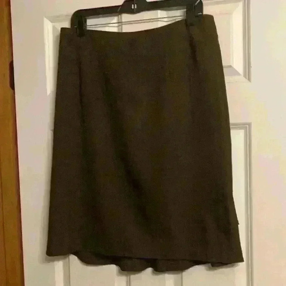 B-Design skirt women’s brown skirt size 10 - Picture 1 of 5
